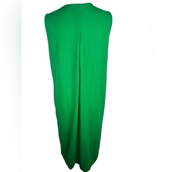 Zara Green Dress with Pockets and Slits Size S - Picture 5 of 8